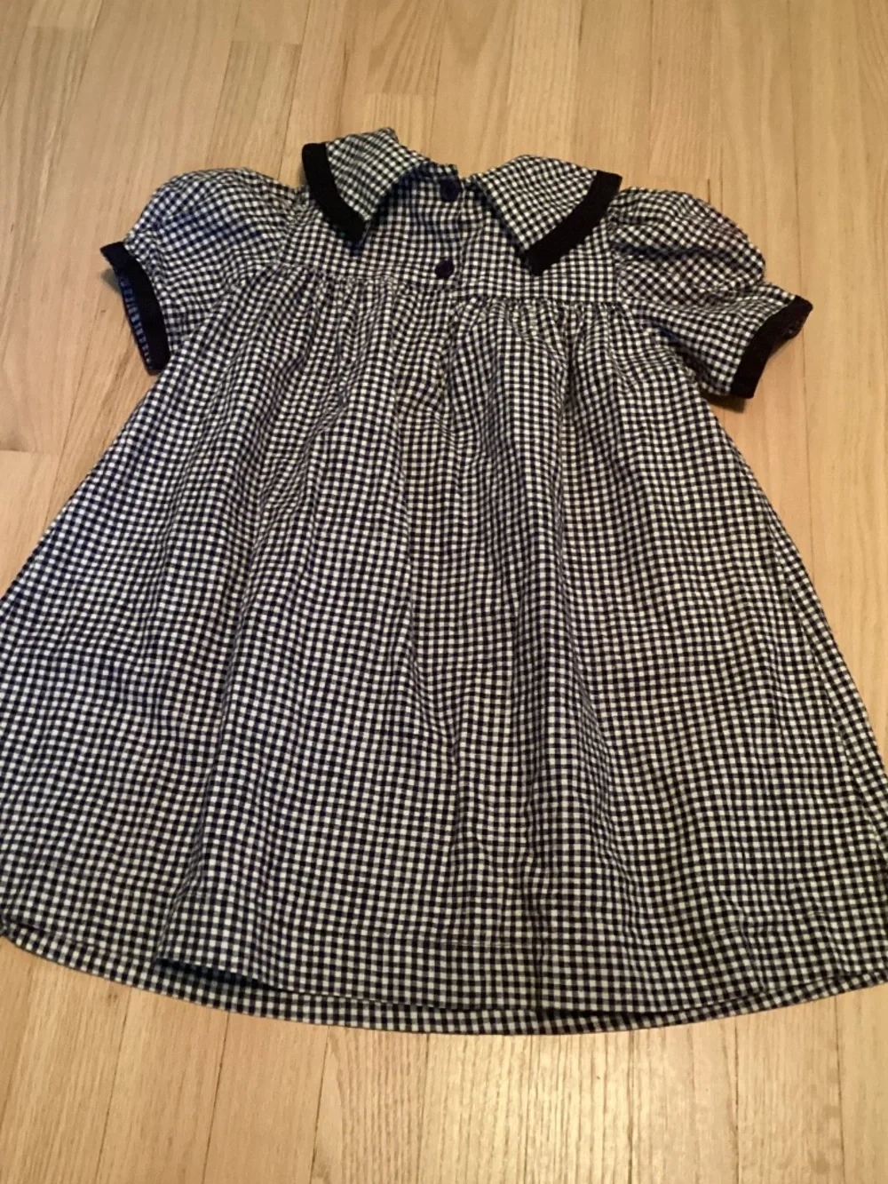 RARE Vtg cotton Girls dress made in USA